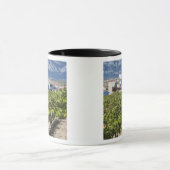 Verhoogd uitzicht en Hotel Marques de Riscal Mok (Midden)