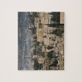 Verhoogd uitzicht van de stad Jerusalem YMCA-toren Legpuzzel (Verticaal)