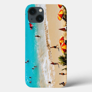 Verhoogd Uitzicht van de Waikiki-strand, Honolulu iPhone 13 Hoesje
