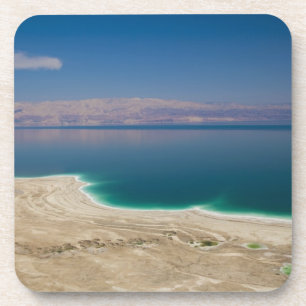 Verhoogd uitzicht van het dode Zee Onderzetter