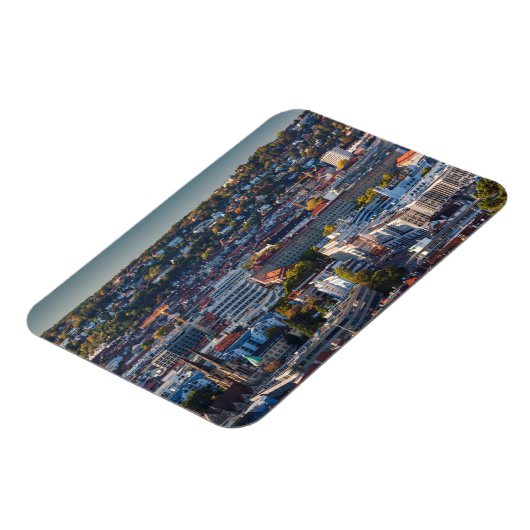 Verhoogd Uitzicht van Stuttgart Magneet (Linkerzijde)