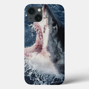 Verhoogde haaienmond open iPhone 13 hoesje