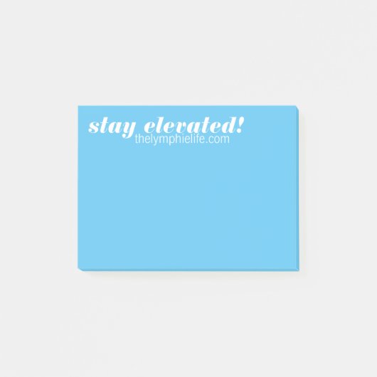 Verhoogde post-IT opmerkingen Post-it® Notes (Voorkant)