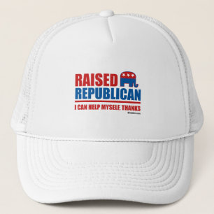 Verhoogde Republikein. Ik kan mezelf helpen. Trucker Pet