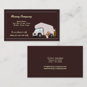 Verhuisbedrijf Visitekaartje (Voorkant / Achterkant)