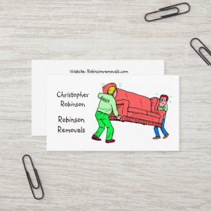 Verhuisbedrijf Visitekaartje