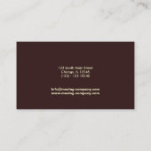 Verhuisbedrijf Visitekaartje (Achterkant)