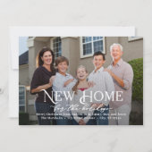 Verhuisbericht kerstkaart Simply Home (Voorkant)