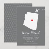 Verhuisbericht | Staat ARIZONA Aankondiging (Voorkant / Achterkant)