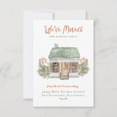 Verhuisbericht van oud huis  kaart (Voorkant)