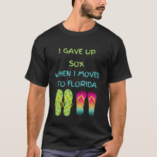 Verhuisd naar Florida, mijn sokken verloren T-shirt