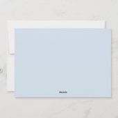 Verhuisvakantie Feestdagenkaart (Achterkant)