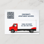 Verhuisverhuizers Visitekaartje (Voorkant)