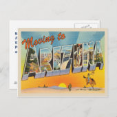 Verhuizen naar Arizona  adreswijziging Aankondigingskaart (Voorkant / Achterkant)