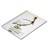 Verhuur van vakantiehuisjes gastboek notitieboek (Linkerzijde)