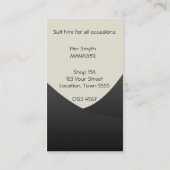 Verhuur Visitekaartje (Achterkant)