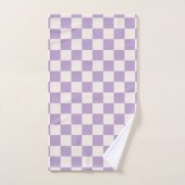 Vérification du pourpre, Motif de tableau de contr (Serviette à main)