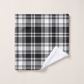 Vérification Noir Et Blanc (Gant de toilette)