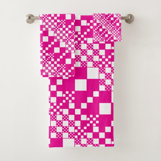 Vérifié, Chèques en Magenta et Blanc (En situation)