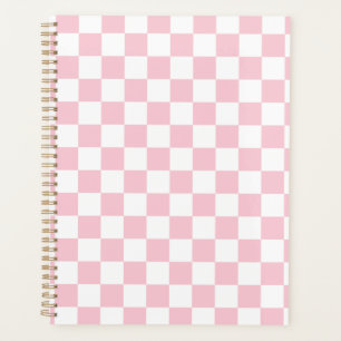 Vérifier le Motif de tableau de bord rose et blan