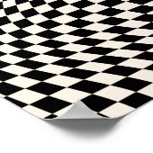 Vérifier le tableau de bord du Motif noir et blanc (Coin)