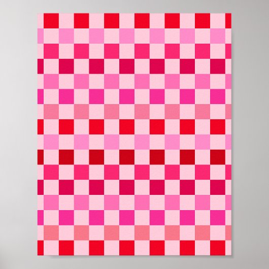 Vérifier le tableau de bord rose et rouge (Devant)