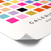 Vérifier le tableau de contrôle géométrique coloré (Coin)