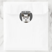 Vérifier Meowt, Drôle STICKERS (Sac)