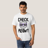 VÉRIFIER MEOWT T-shirts de chat drôles (Devant entier)