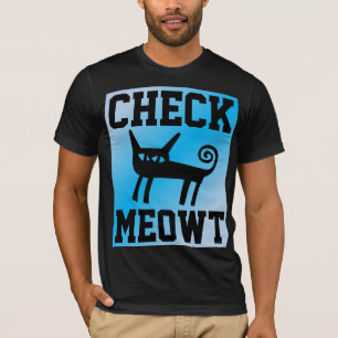 VÉRIFIEZ LES T-SHIRTS CHAT MEOWT