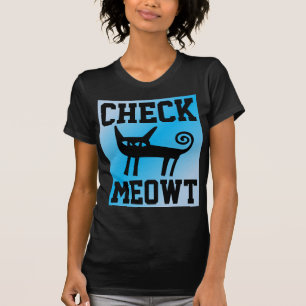 VÉRIFIEZ LES T-SHIRTS CHAT MEOWT