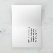 VÉRIFIEZ...MA 1ÈRE CARTE POUR HUBBY COMME ÇA (Intérieur)