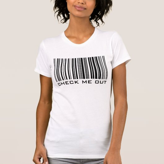 Vérifiez-moi - code barres - T-shirt (Devant)