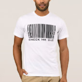 Vérifiez-moi - code barres - T-shirt (Devant)