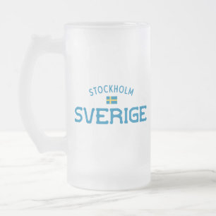 Verige Stockholm Sverige (Zweden) Matglas Bierpul