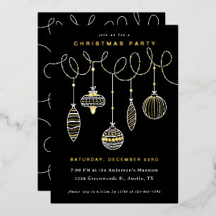 Verijdelde geperste kerstversieringen folie feestdagenkaart