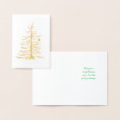 Verijdelde kerstboom Kaart (Display)