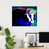 véritable affiche d'amour (Bureau à domicile)