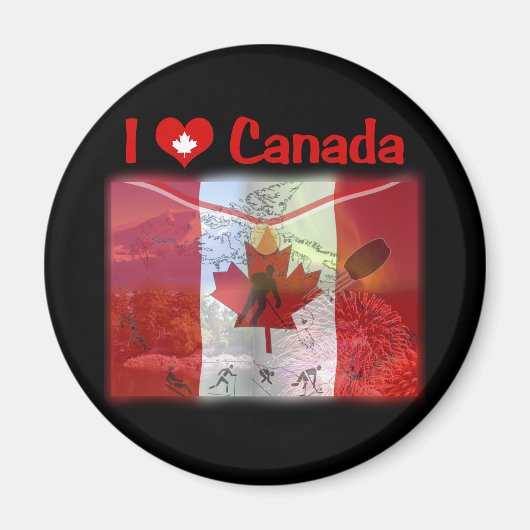 Véritable aimant canadien (Devant)