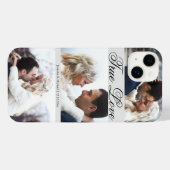 véritable amour, élégant 3 photos anniversaire rom (Verso Horizontal)