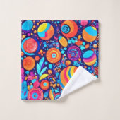 Véritable bulle Abstraite (Gant de toilette)