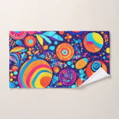 Véritable bulle Abstraite (Serviette à main)