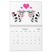 Véritable calendrier mural de l'amour 2011 (Feb 2026)