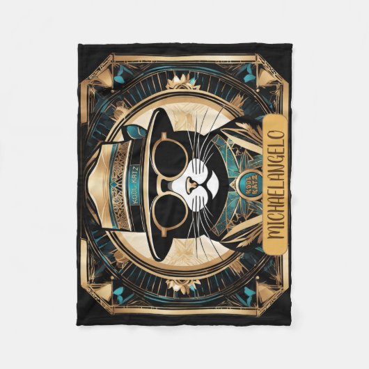 Véritable couverture en polaire Kool Katz (Devant)