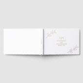 Véritable Feuilles d'or Élégant Mariage Monogramme (Complet)