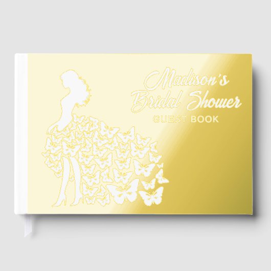 Véritable Foil Elegant Bride Fête des mariées Or (Recto)