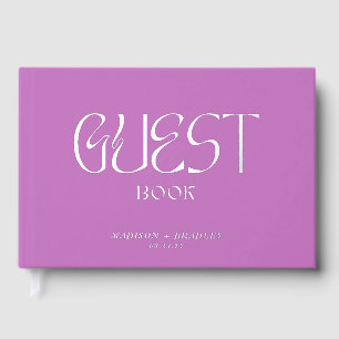 Véritable Foil Élégant Chic Calligraphie Script Ma