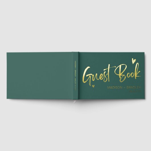 Véritable Foil Gold Calligraphie Script Mariage mo (Complet)