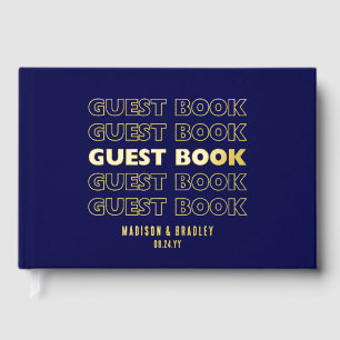 Véritable Foil Mariage moderne tendance de typogra