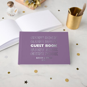 Véritable Foil Mariage moderne tendance de typogra